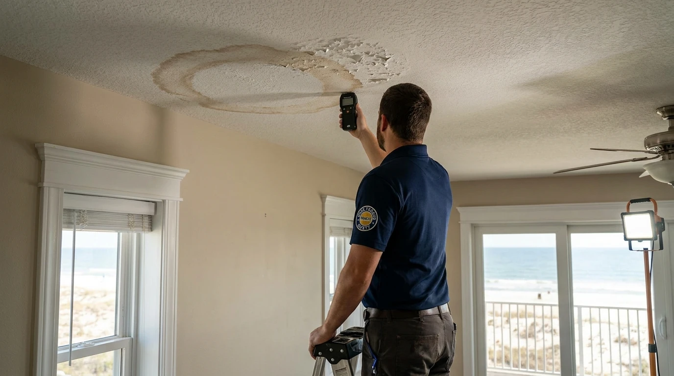 How to Fix Water Damage on Ceiling Drywall (and When to Call a Pro)