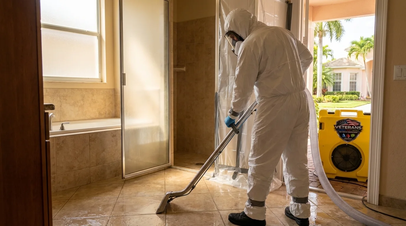 Sewage Cleanup and Sanitization